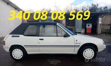 Peugeot 205 CJ cabriolet perfetta