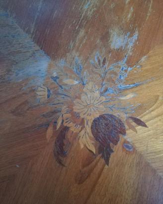 Tavolino da salotto del 1800 dipinto