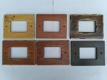 Placche in legno BTicino