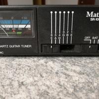 Metronomo accordatore Matrix Quartz Guitar Tuner S