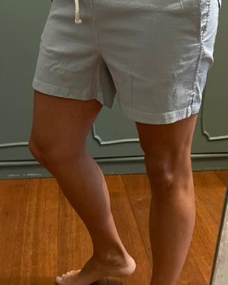 Boxer da mare taglia L a righe blu