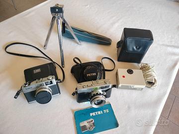 Macchine fotografiche vintage e accessori
