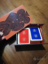 scatola 1961 con 2 mazzi di carte Dal Negro