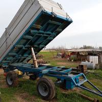 Carrello agricolo omologato con vasca uva