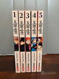 Manga jujutsu kaisen 1-5💞📚