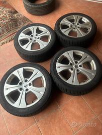 Cerchi in lega renault megane  + gomme 205/50 R17