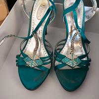 Scarpe da cerimonia raso e brillantini