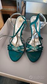 Scarpe da cerimonia raso e brillantini