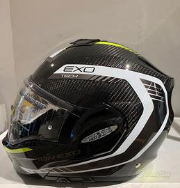 Scorpion EXO-TECH CARBON Cosy Black/White/Yellow