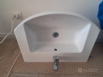 Lavabo bagno GSI Ceramica 61 cm – nuovo, mai usato