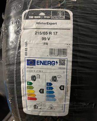 2 Gomme Uniroyal invernali