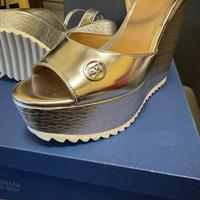 Sandalo zeppa Armani