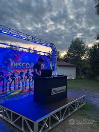PALCO PER DJ  EVENTI