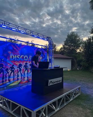 PALCO PER DJ  EVENTI