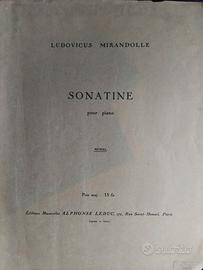 L. Mirandolle - Sonatina (per pianoforte)