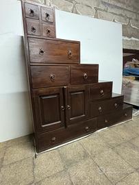 Mobile a scala in legno