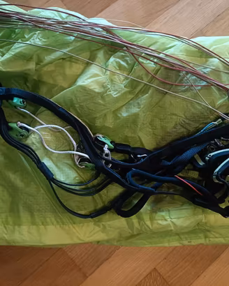 parapendio e imbrago