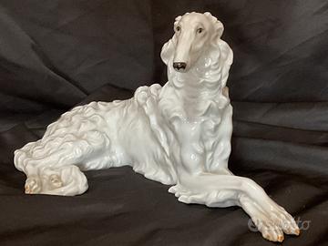 Augarten Wien porc.  Borzoi grande