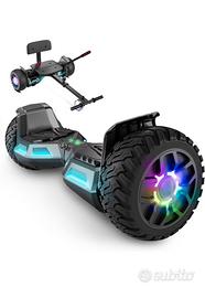 Hoverboard ruote grosso sterrato e strada