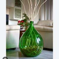 vaso botte con pampas