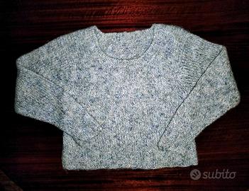 MAGLIONE *NUOVO* A TRAMA MELANGE