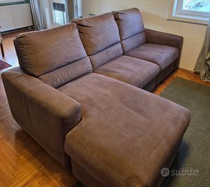 Divano Poltronesofà 3 posti seduta scorrevole