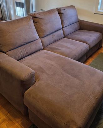 Divano Poltronesofà 3 posti seduta scorrevole