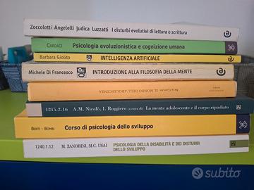 libri universitari di Psicologia, Neuroscienze ecc