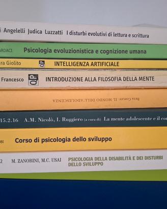 libri universitari di Psicologia, Neuroscienze ecc