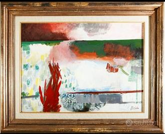 Gastone Breddo, Paesaggio, olio su tela