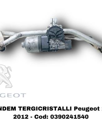 TANDEM TERGICRISTALLO PEUGEOT 207 2° Serie Benzin