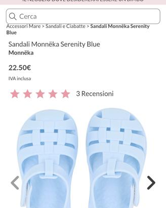 Sandali Monnëka estate 2025