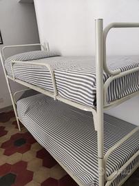Letto a castello + materassi
