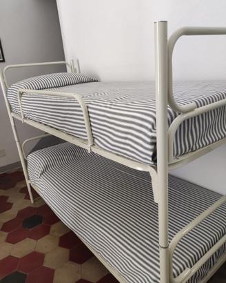Letto a castello + materassi