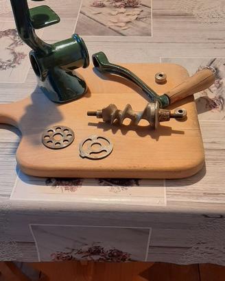 Tritacarne vintage manuale