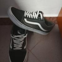 VANS Old Skool Basse Usate EU 41 UK Nere Unisex Us