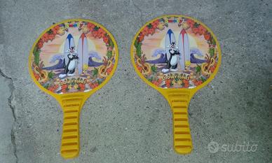 Racchettoni spiaggia titti e silvestro