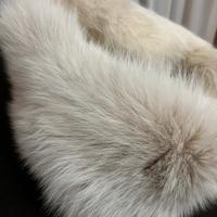 Vera pelliccia collo volpe