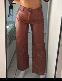 pantaloni similpelle
