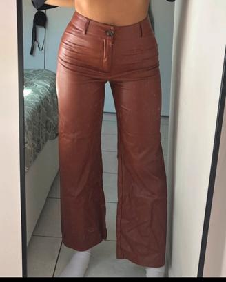 pantaloni similpelle
