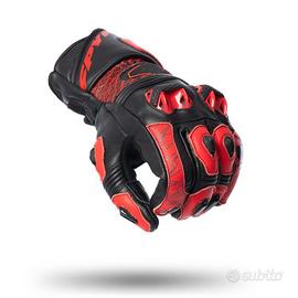 Guanti in pelle da moto per uomo Spyke Tech Race