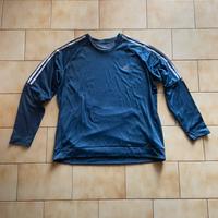 Adidas Running - maglia maniche lunghe felpata
