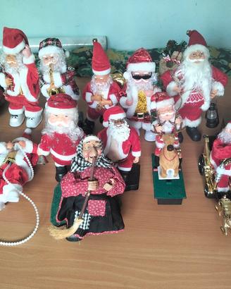collezione babbo natale in vari stili