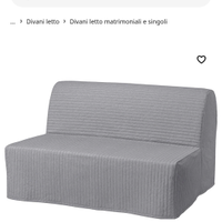 Divano letto Ikea 2 posti