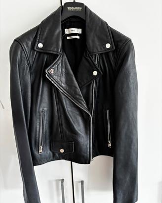 Chiodo donna / Giacca biker in vera pelle