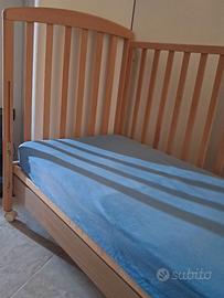 Lettino+materasso e coprimaterasso