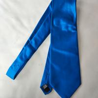 luca Tancredi cravatta uomo  blu elettrico nuova