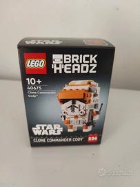 LEGO BRICKHEADZ 40675 Comandante clone Cody NUOVO