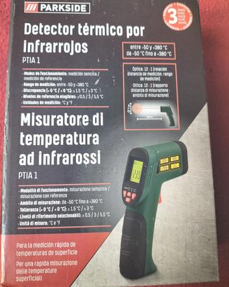 Misuratore Temperatura Infrarossi Parkside nuovo 