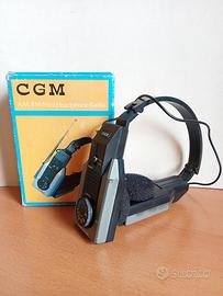 CGM - WRC 105 - Cuffie radio vintage